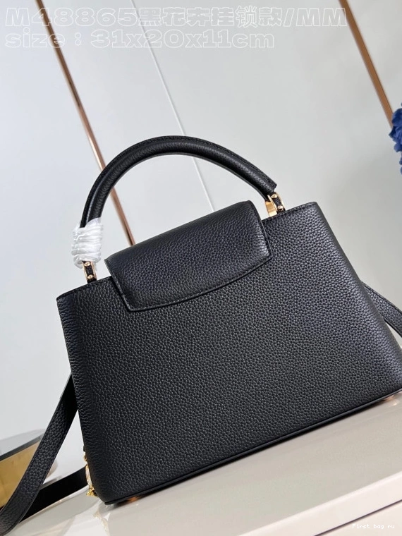 Frstbag ru BB-31.5*20*11CM CAPUCINES VUITTON LOUIS 0812